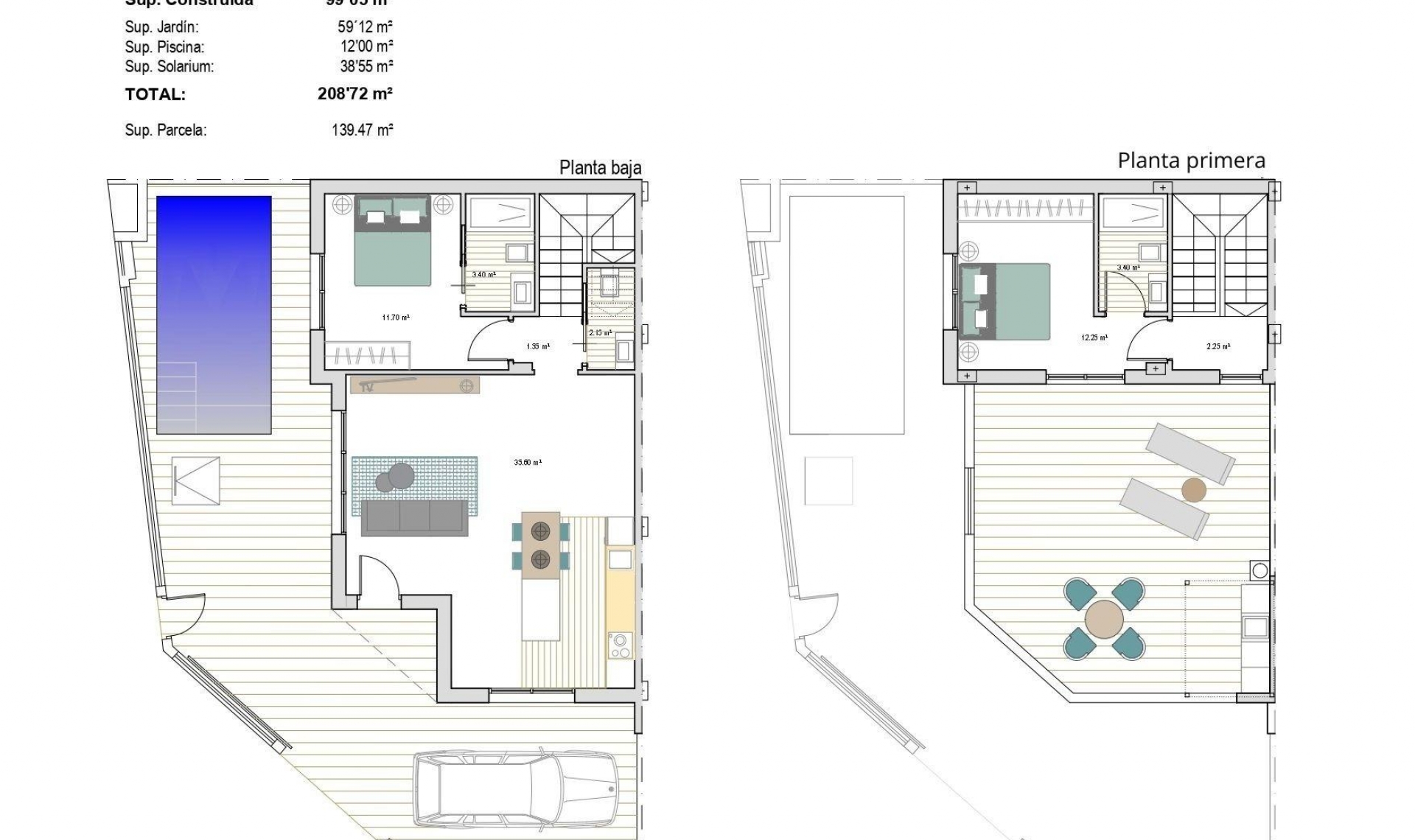 New Build - Quad house -
Torre Pacheco - El Alba