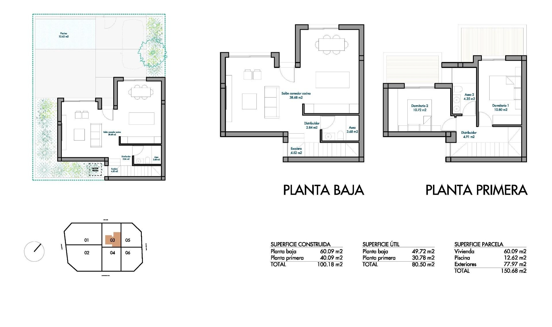 New Build - Quad house -
Torre Pacheco - El Alba