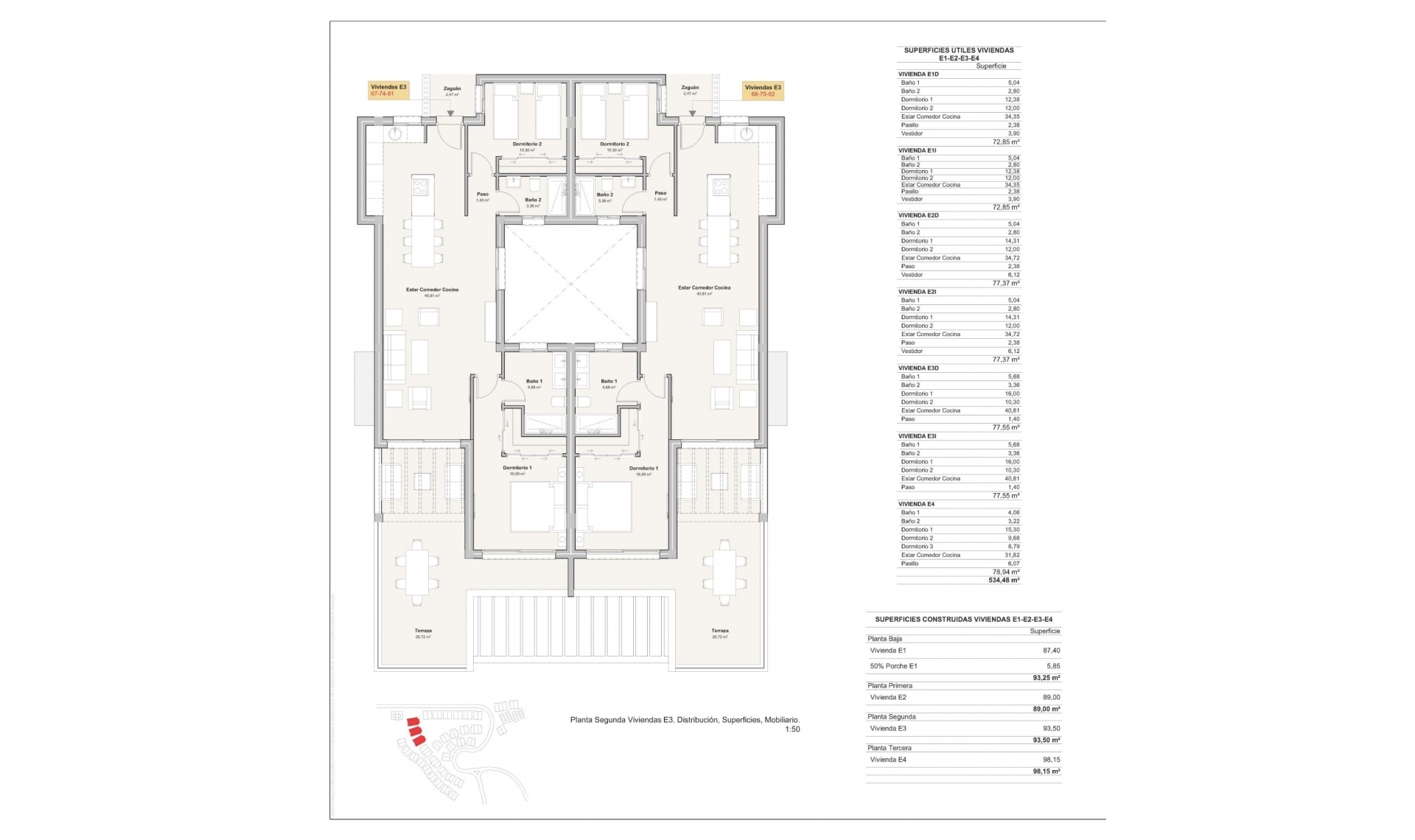 New Build - Semi penthouse -
Mojacar - Playa De Macenas