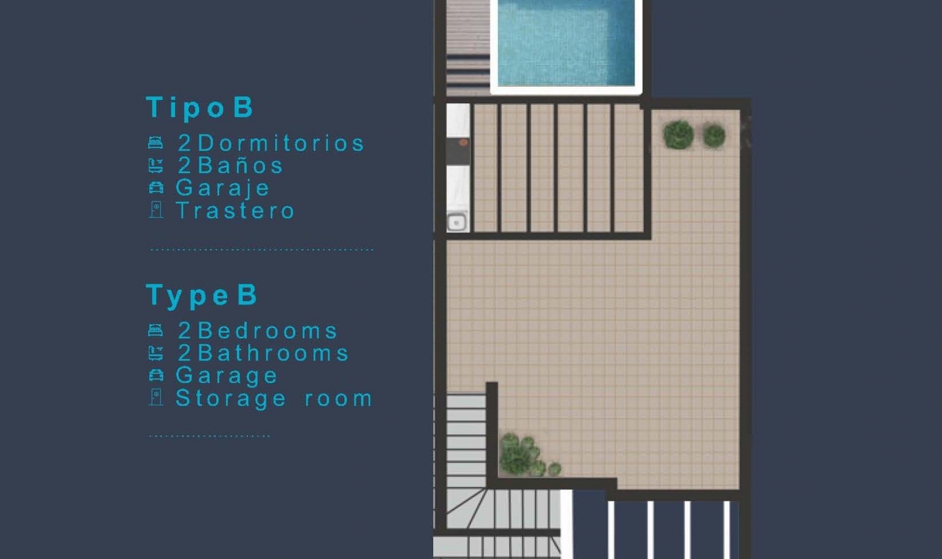 New Build - Top Floor Bungalow -
San Pedro del Pinatar - Los Pinos