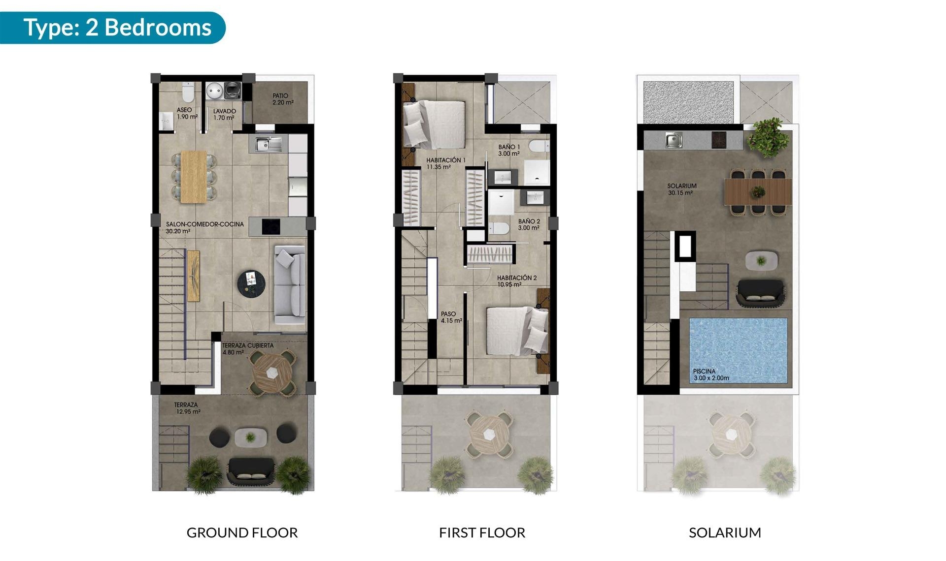 New Build - Town House -
Dolores - Sector 2