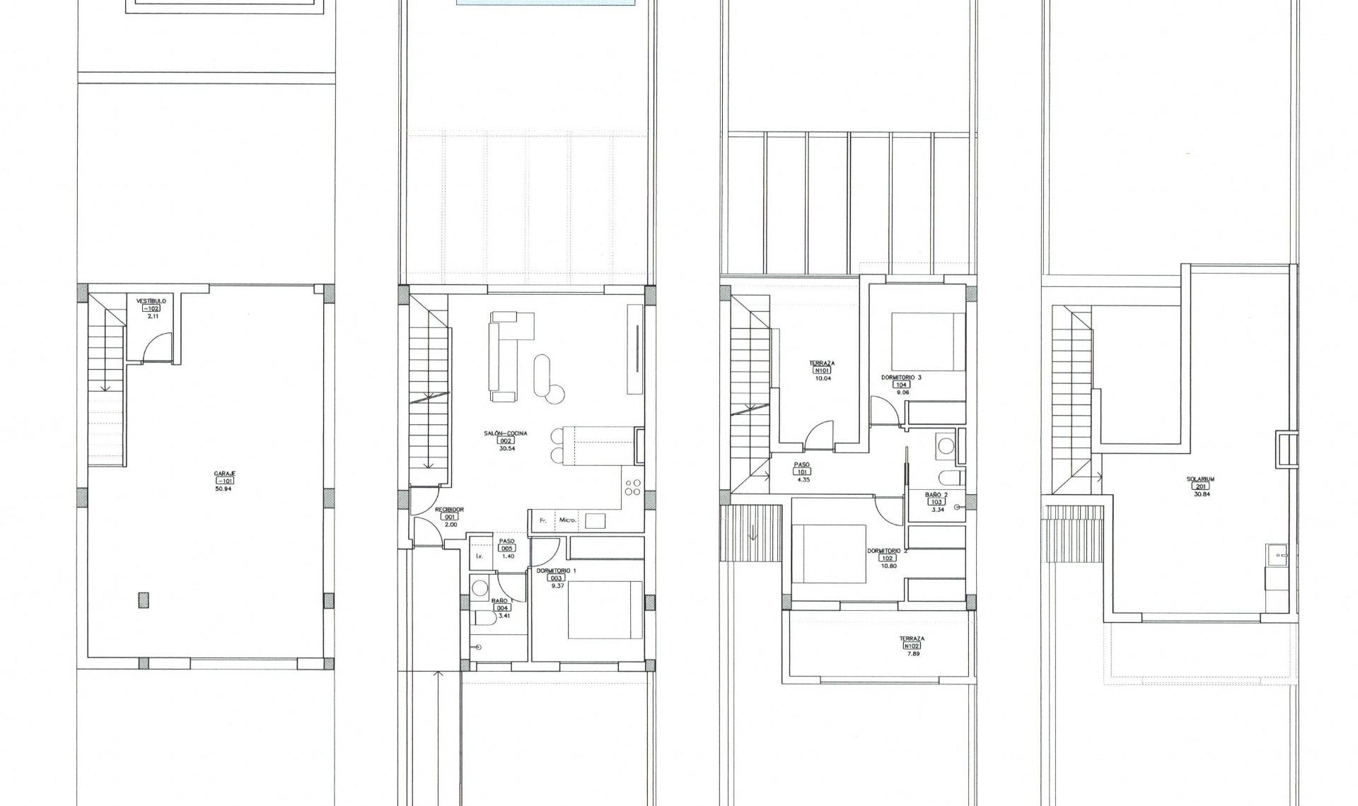 New Build - Town House -
Los Alcázares - Serena Golf