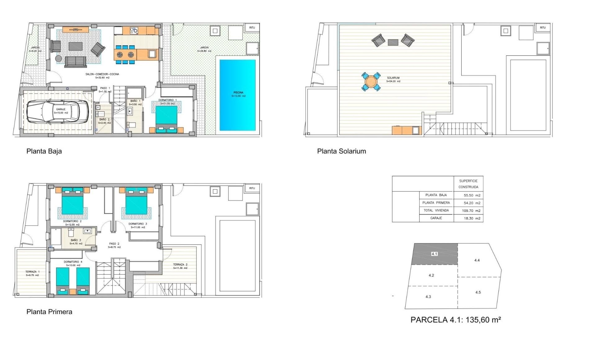 New Build - Town House -
Los Belones - Centro