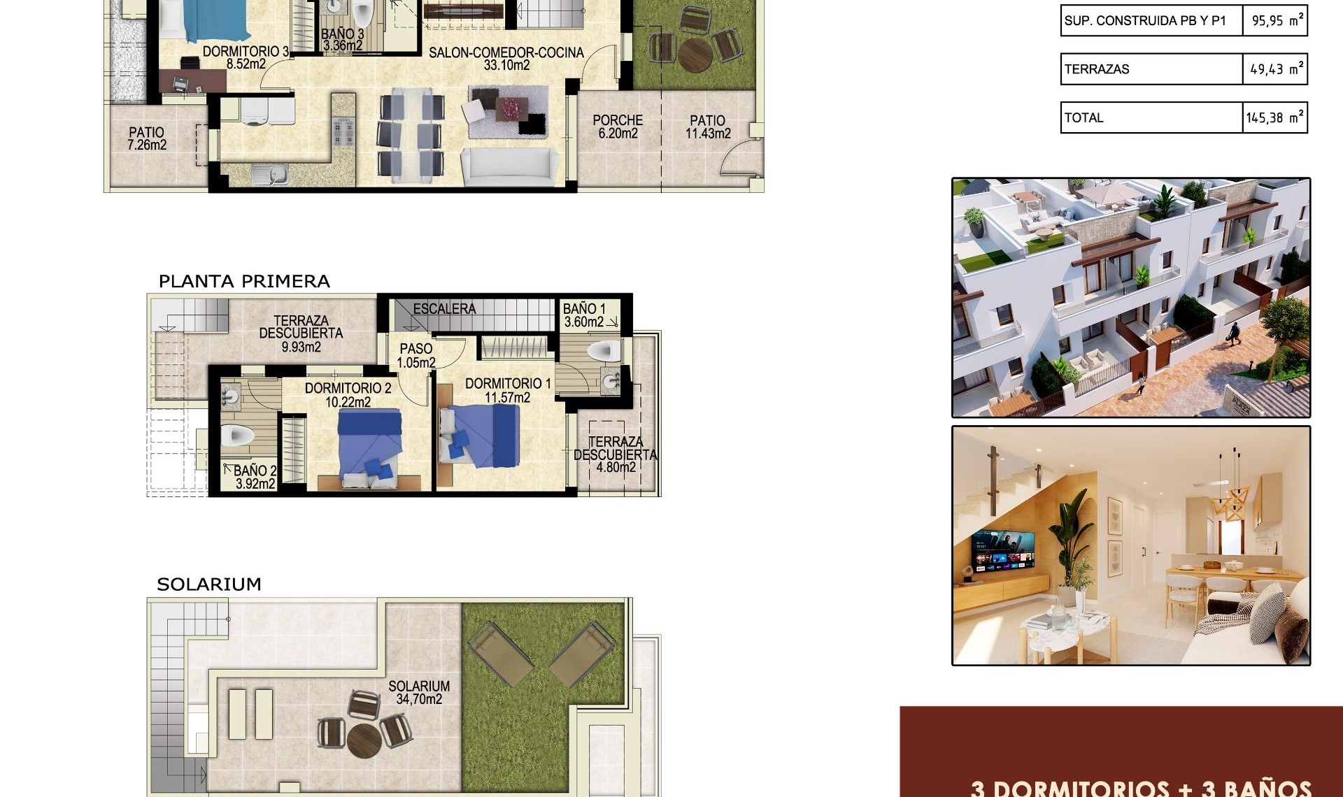 New Build - Town House -
Orihuela - Vistabella Golf
