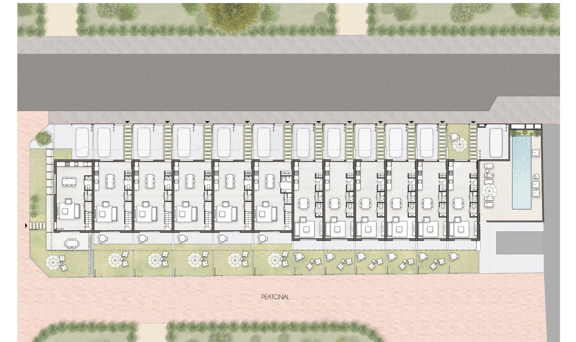 New Build - Town House -
Pilar de la Horadada - pueblo