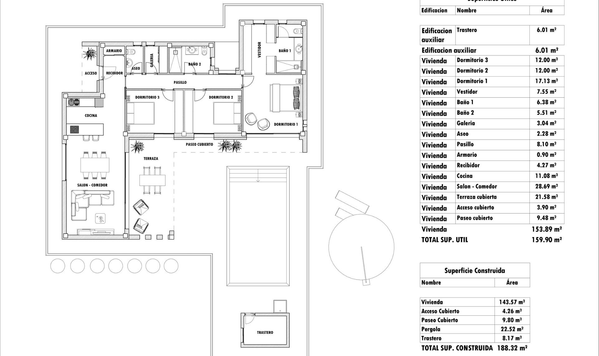 New Build - Villa -
Aspe - Poligono 19