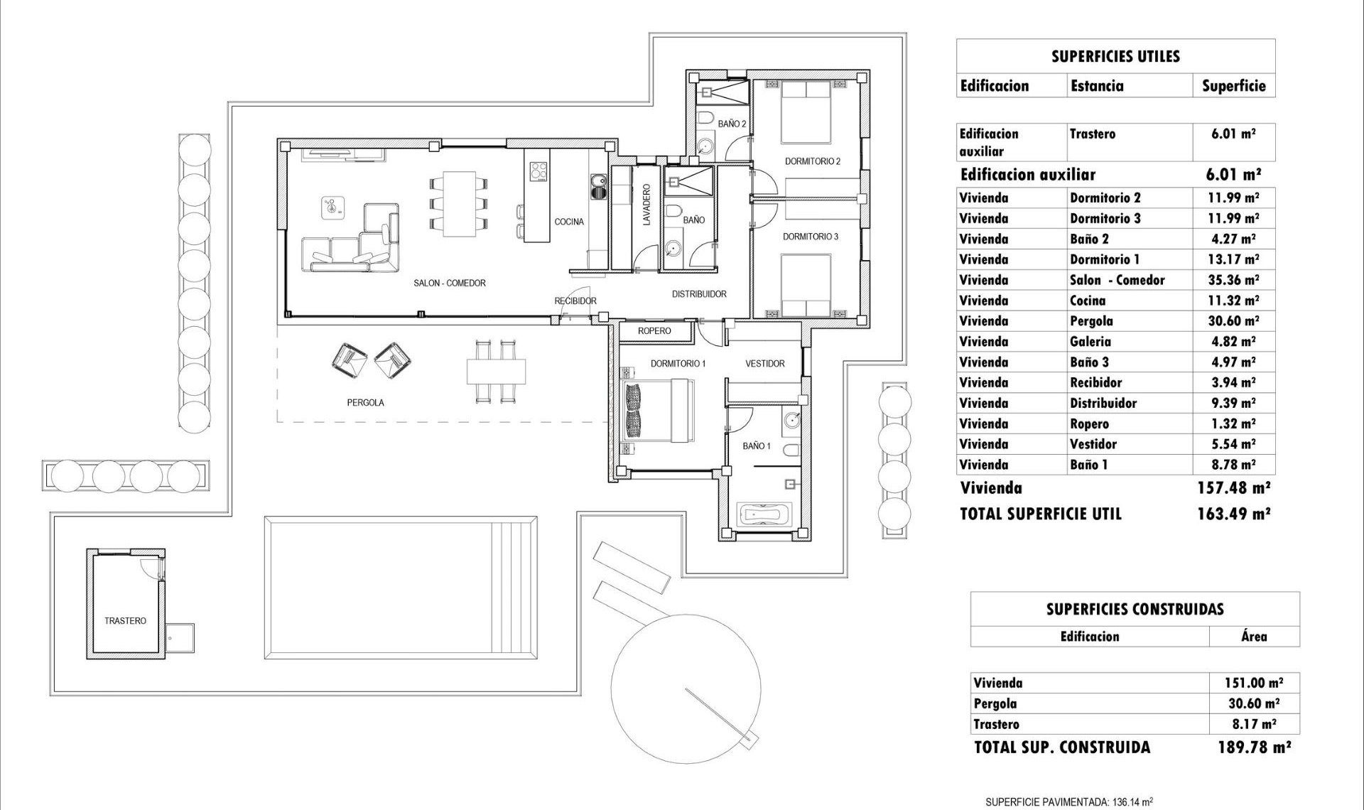 New Build - Villa -
Aspe - Poligono 19