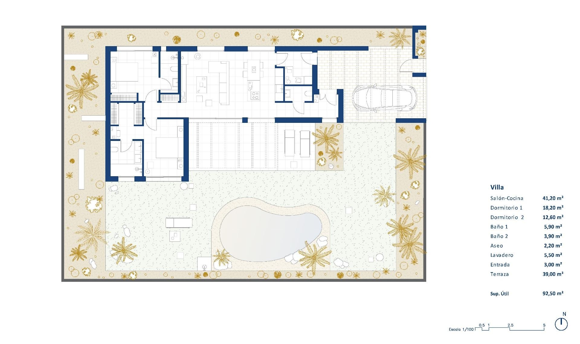 New Build - Villa -
BAÑOS Y MENDIGO - Altaona Golf