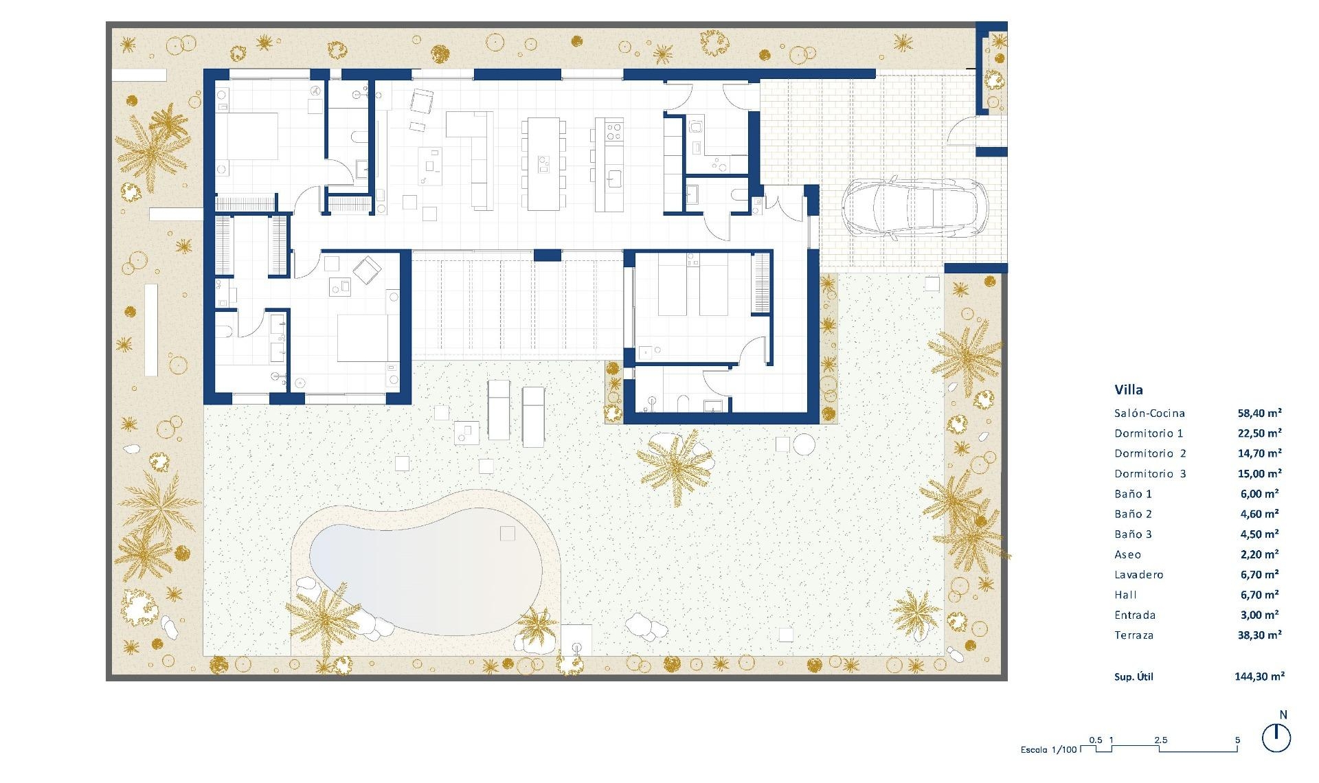 New Build - Villa -
BAÑOS Y MENDIGO - Altaona Golf