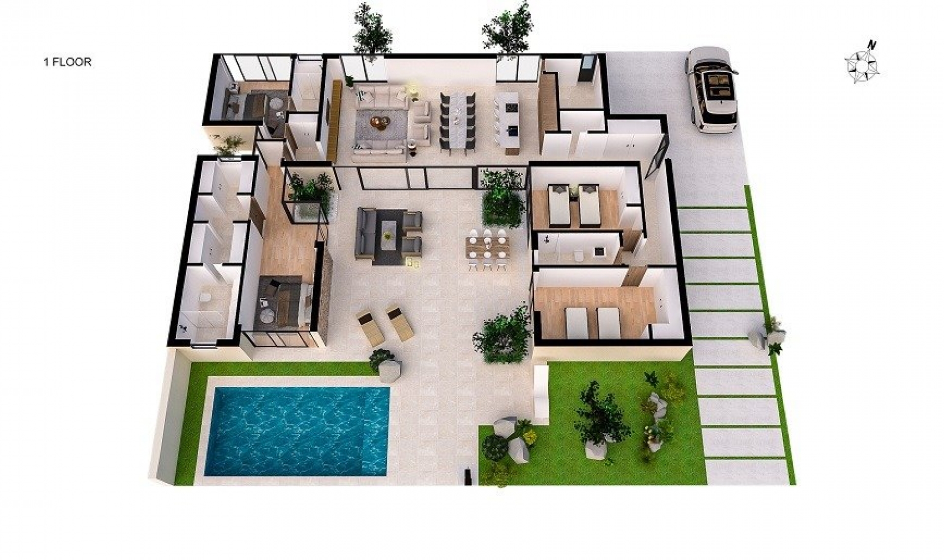 New Build - Villa -
BAÑOS Y MENDIGO - Altaona Golf