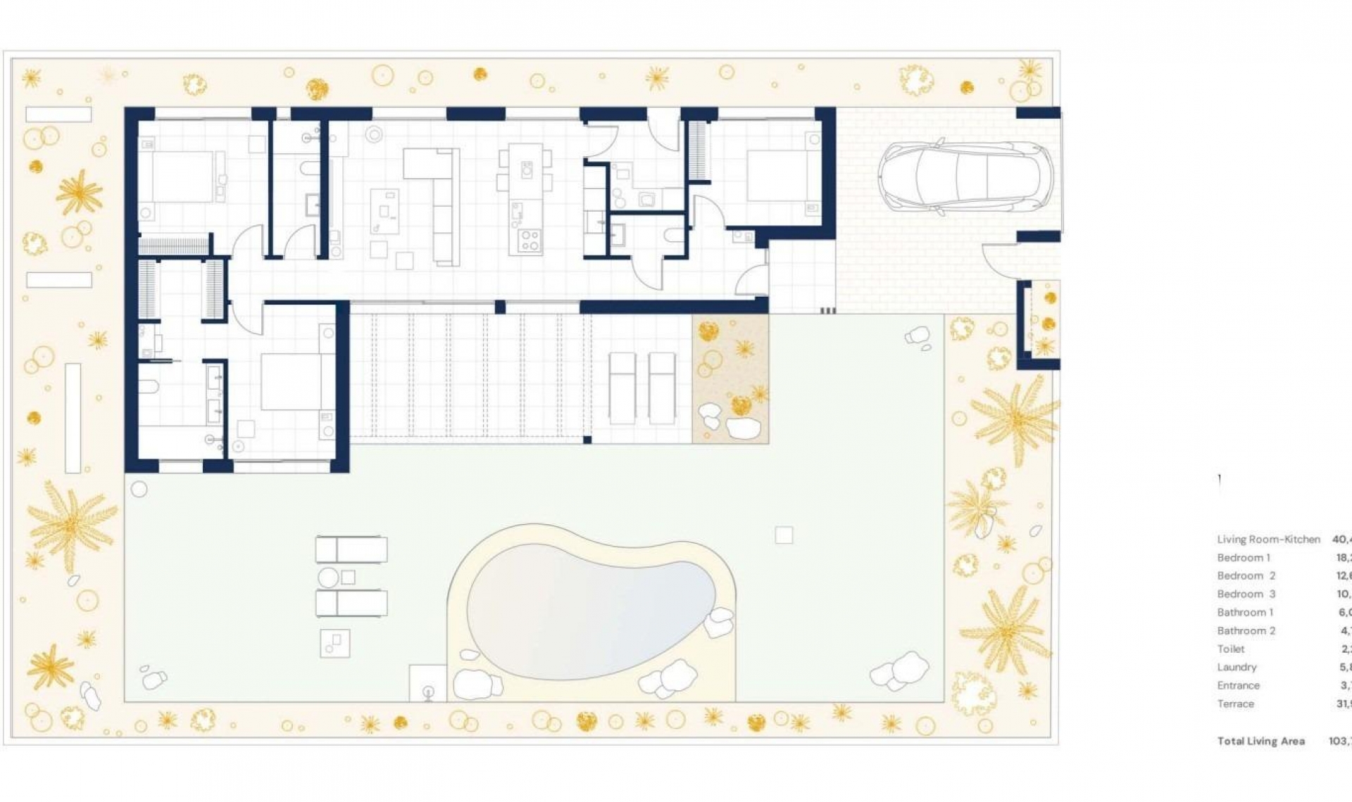 New Build - Villa -
BAÑOS Y MENDIGO - Altaona Golf