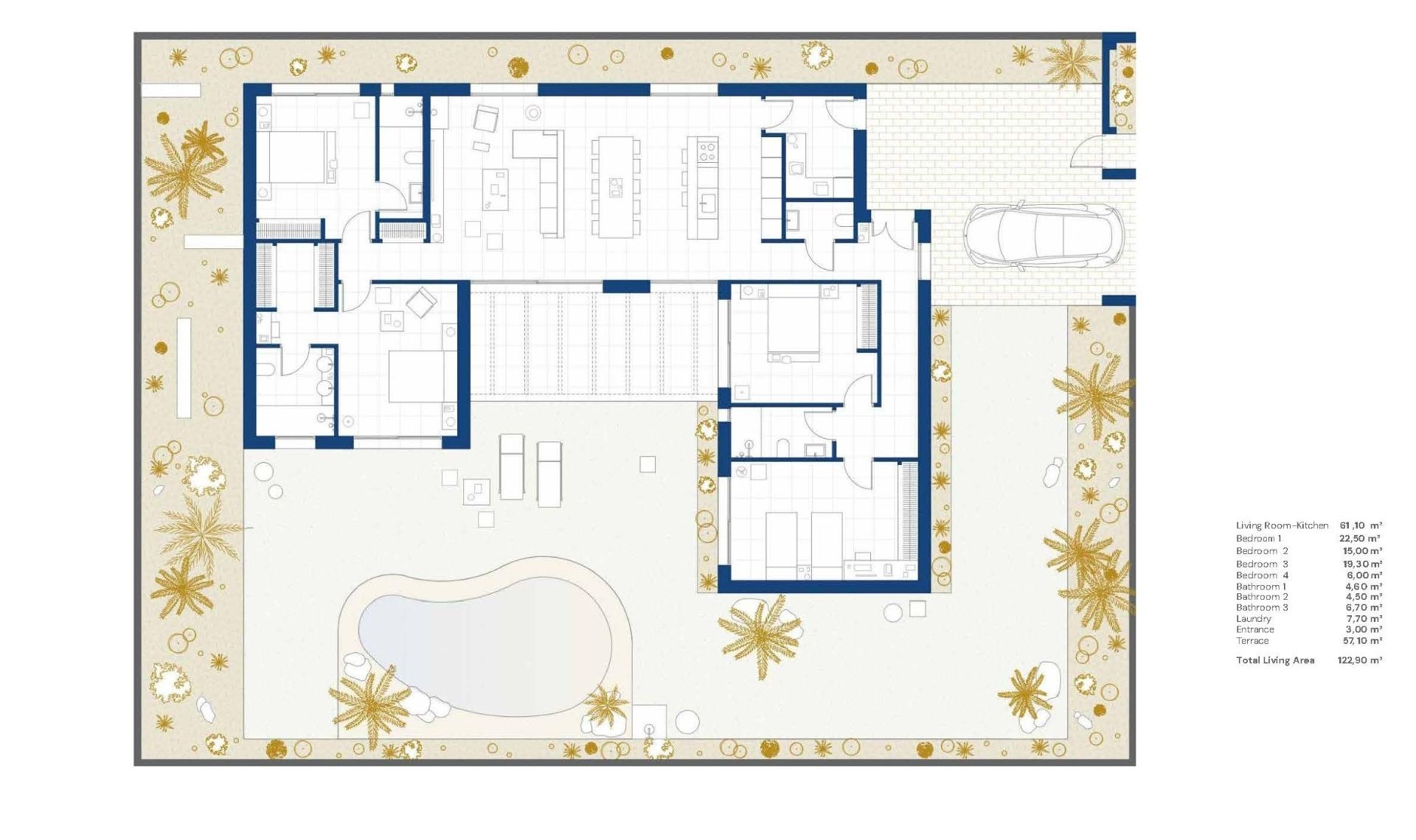 New Build - Villa -
BAÑOS Y MENDIGO - Altaona Golf