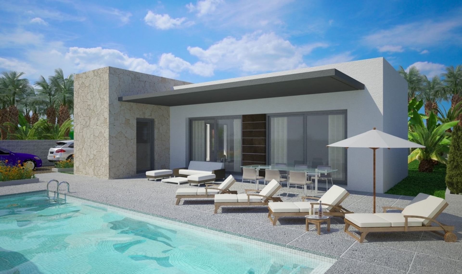 New Build - Villa -
Benijofar - Polideportivo