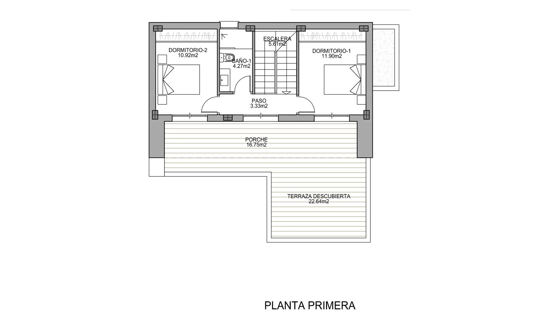 New Build - Villa -
Benijofar - Polideportivo