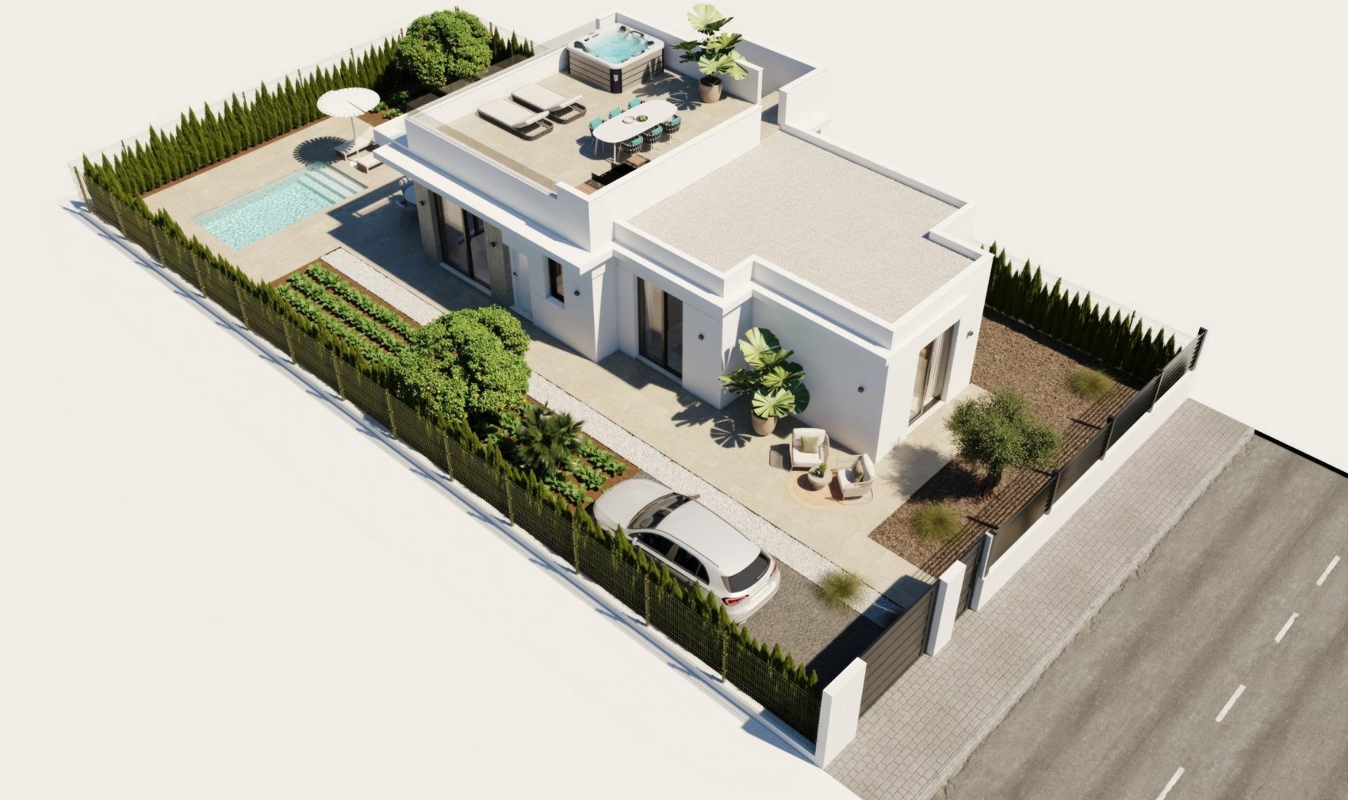 New Build - Villa -
Fuente Álamo - Hacienda Del Álamo Golf