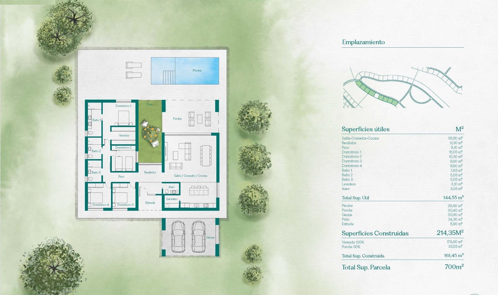 New Build - Villa -
Fuente Álamo - Hacienda del Alamo