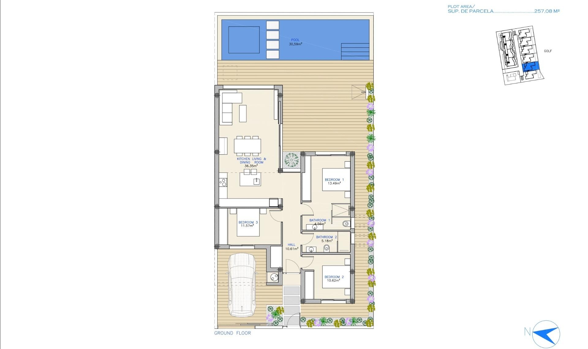 New Build - Villa -
Los Alcázares - Serena Golf