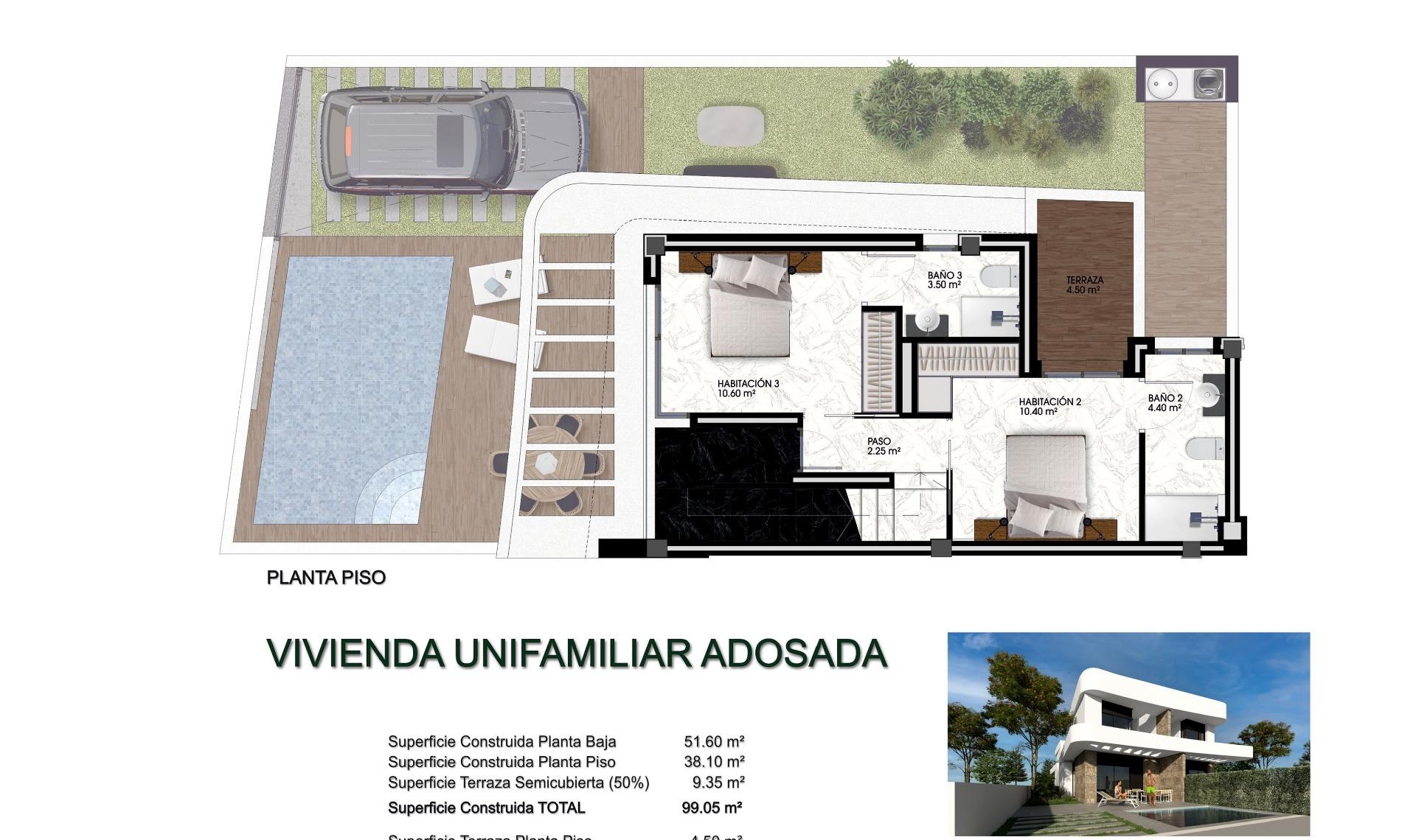 New Build - Villa -
Los Montesinos - La herrada