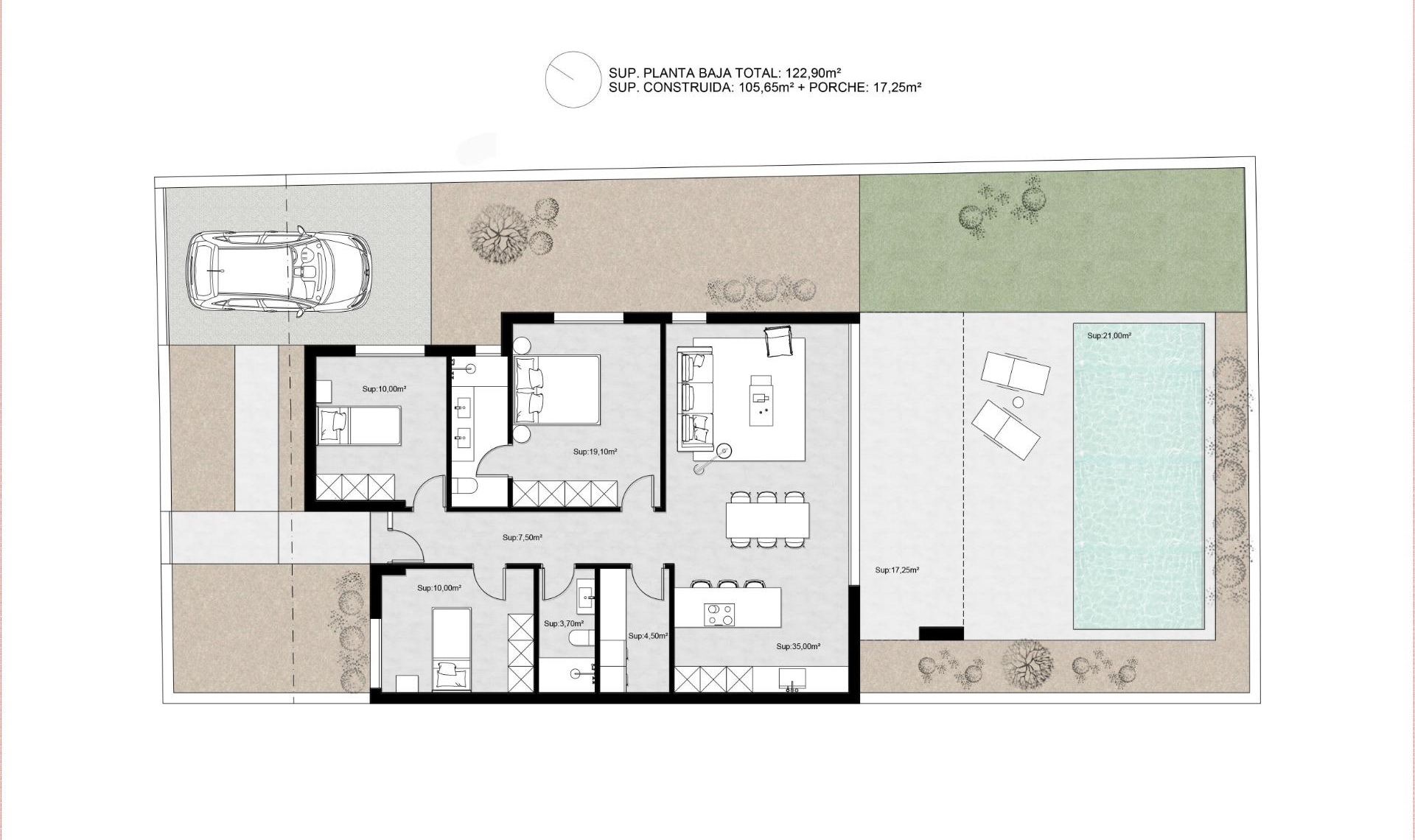 New Build - Villa -
Molina De Segura - Urb. La Quinta