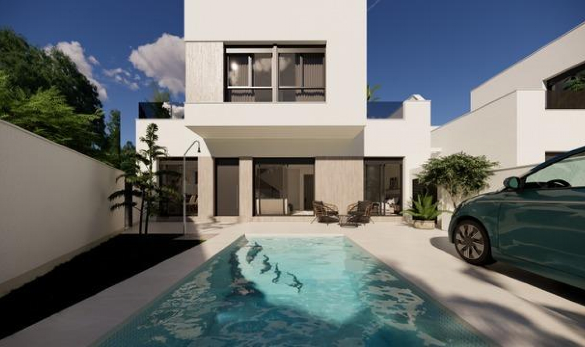 New Build - Villa -
San Fulgencio - Polideportivo