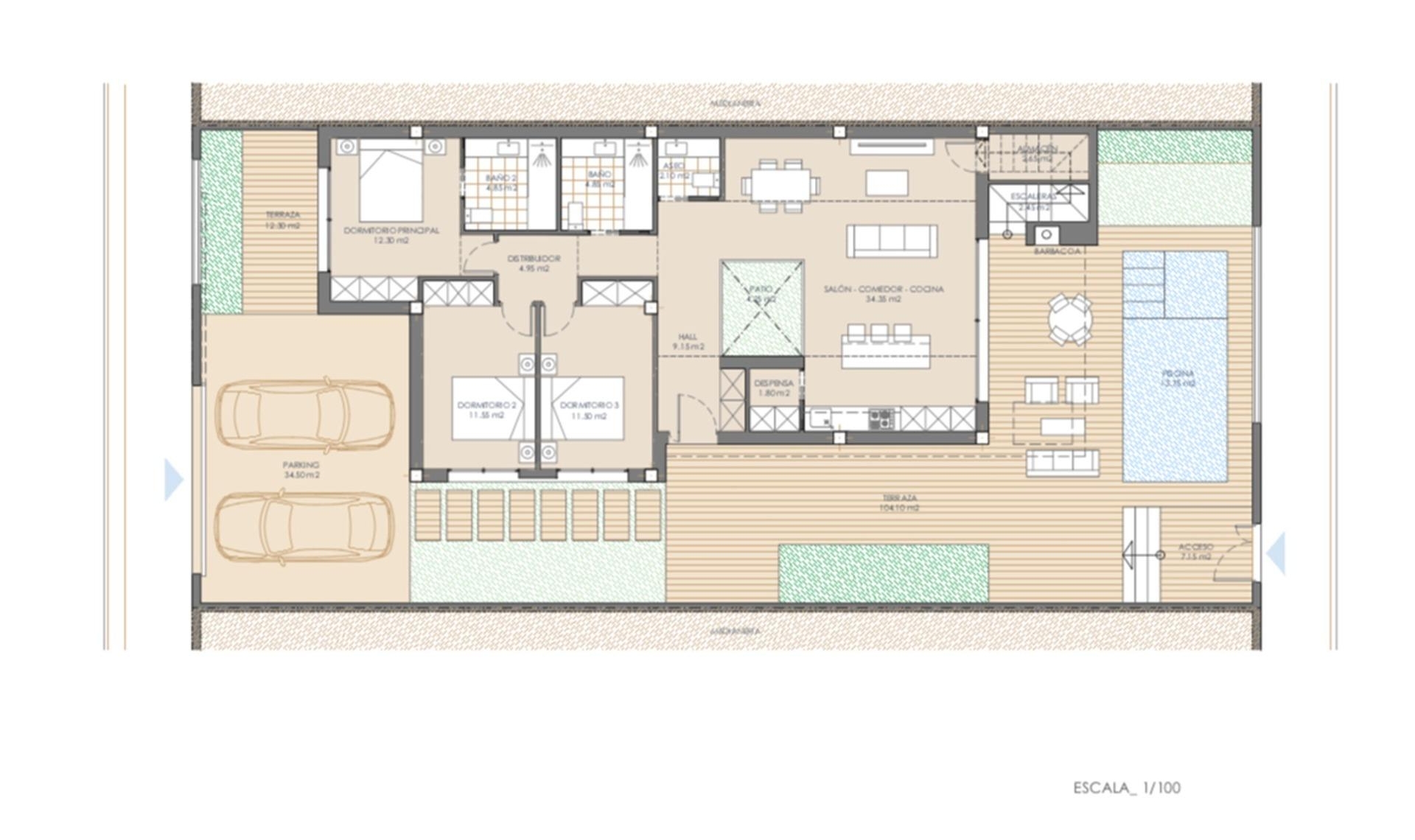 New Build - Villa -
San Juan de los Terreros - Las Mimosas