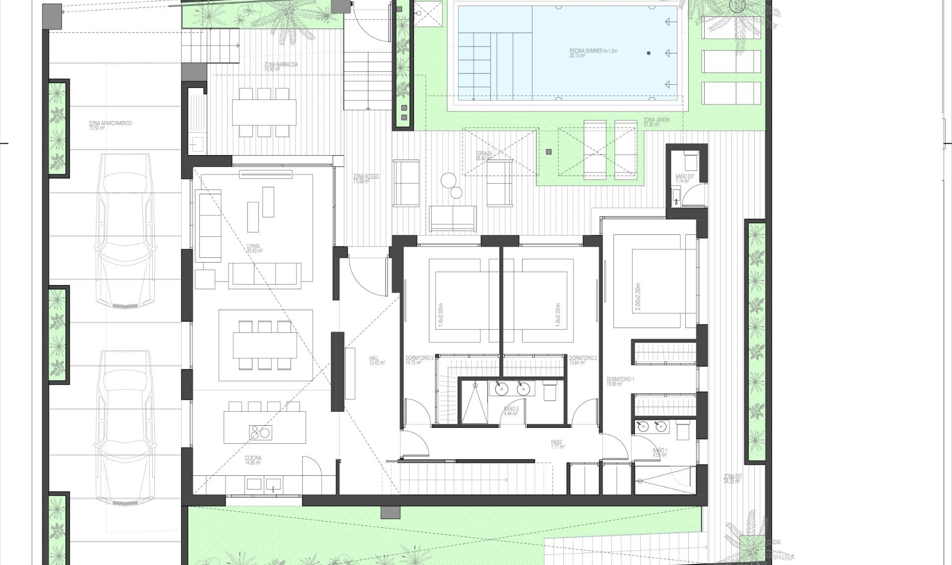 New Build - Villa -
Torre Pacheco - Santa Rosalía