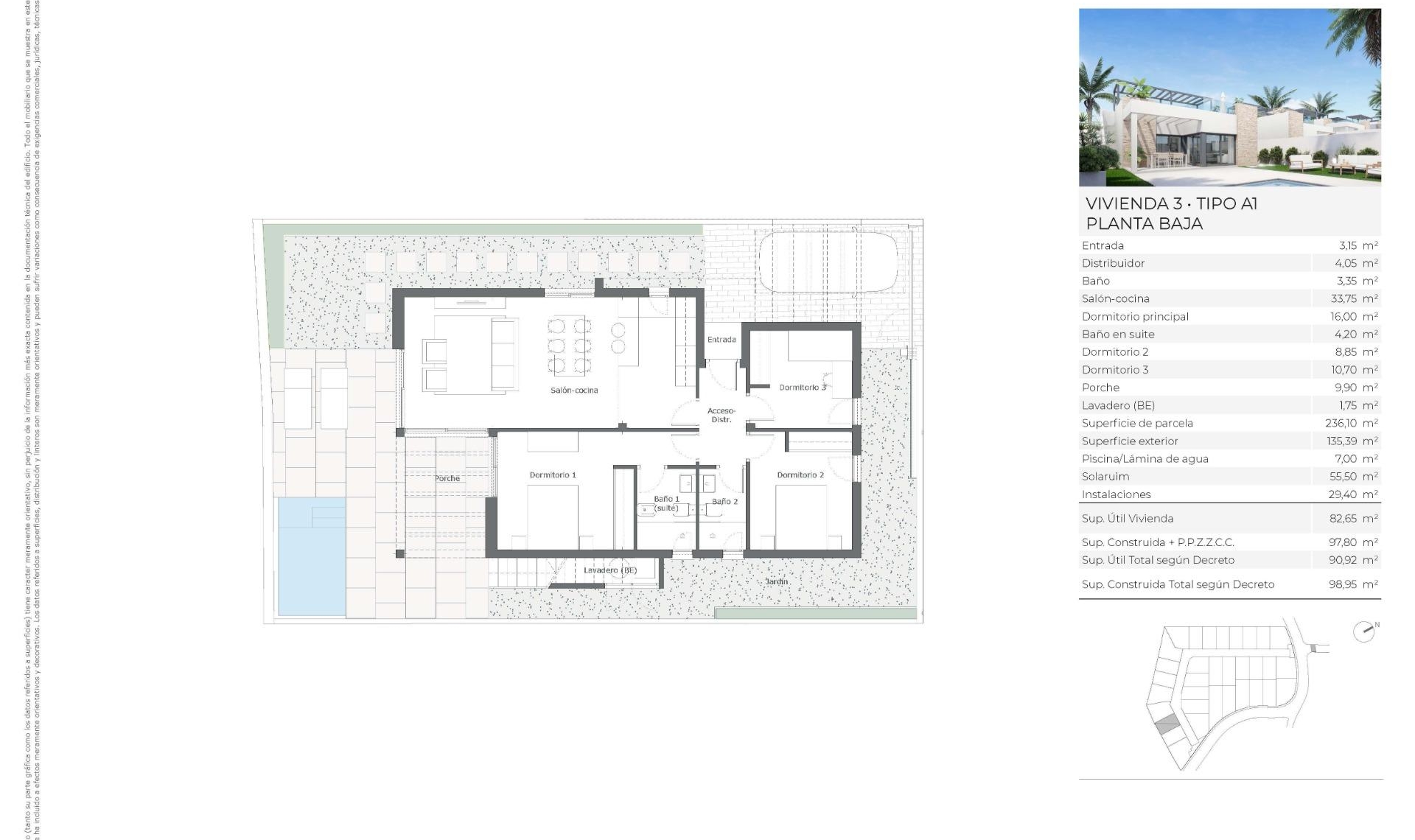 New Build - Villa -
Vera - Valle del Este Golf