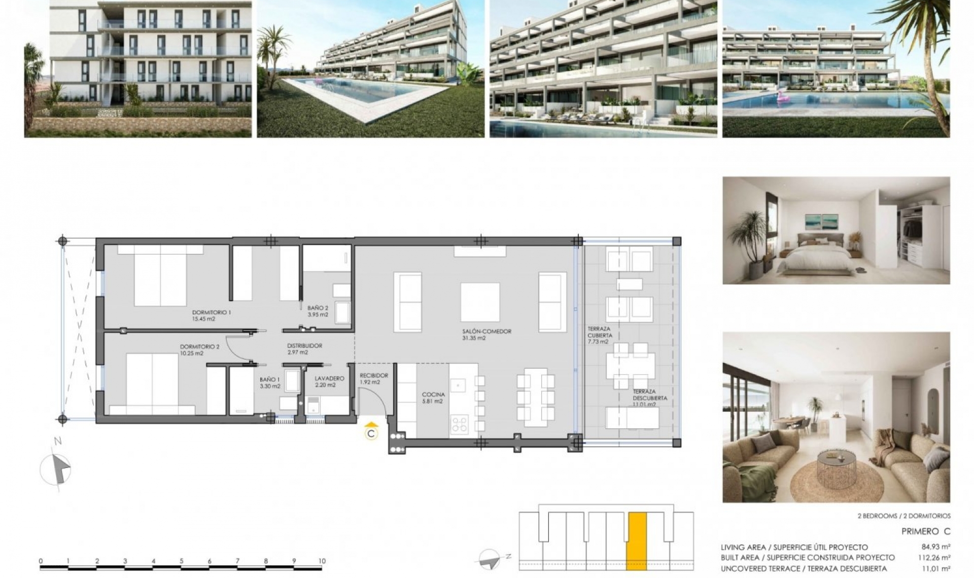 Novostavba - Apartment -
Cartagena - Mar de Cristal