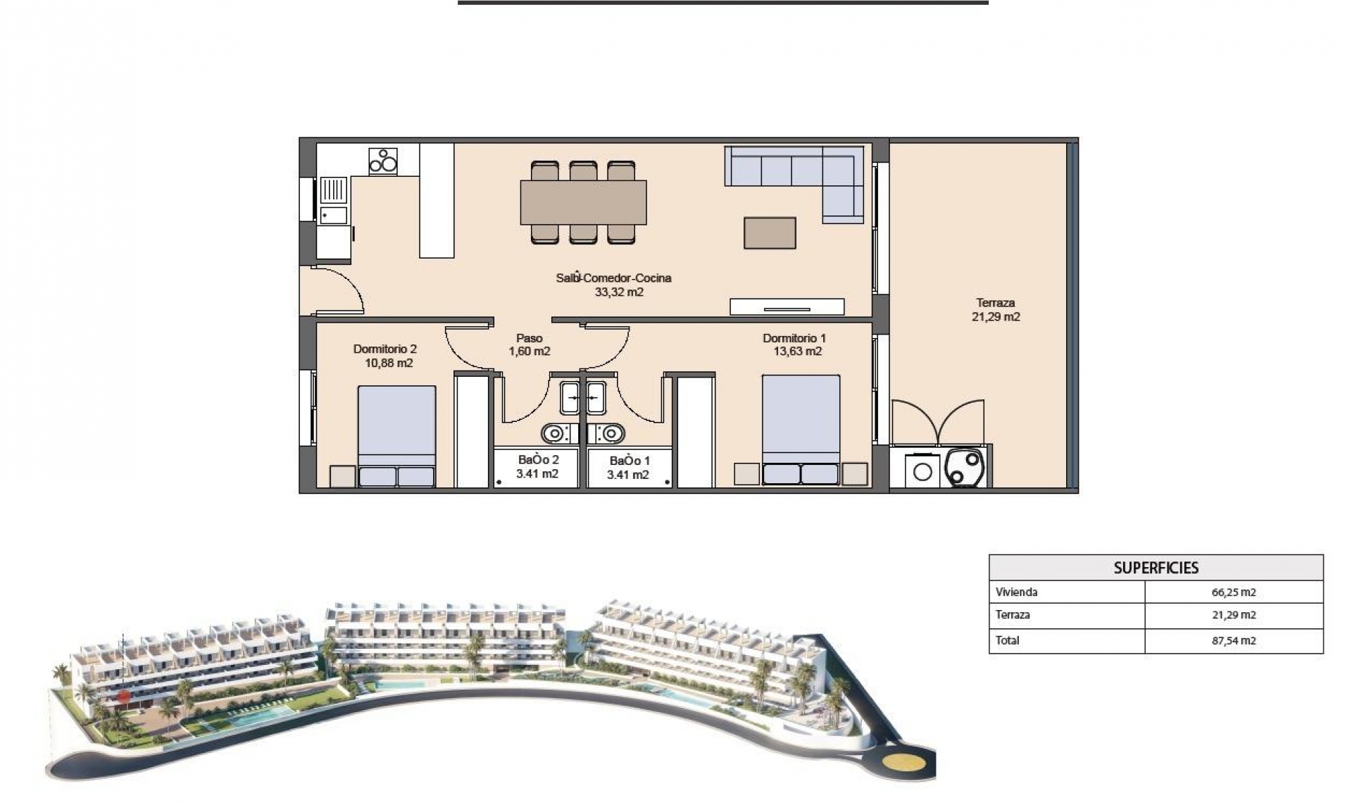 Novostavba - Apartment -
Finestrat - Balcon de finestrat