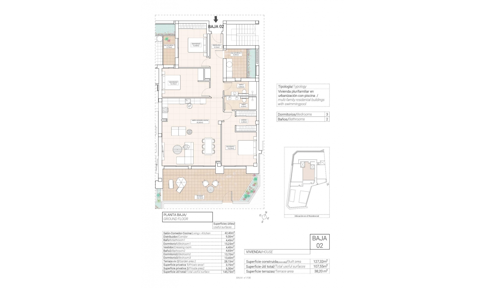 Novostavba - Apartment -
Hondón de las Nieves - Pueblo