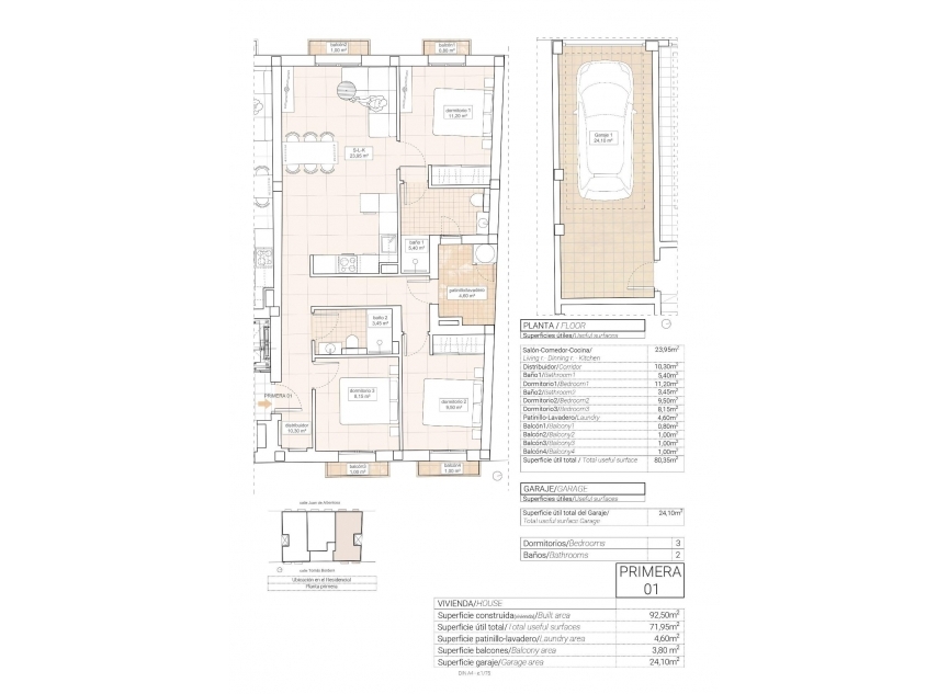 Novostavba - Apartment -
Hondón de las Nieves - Pueblo