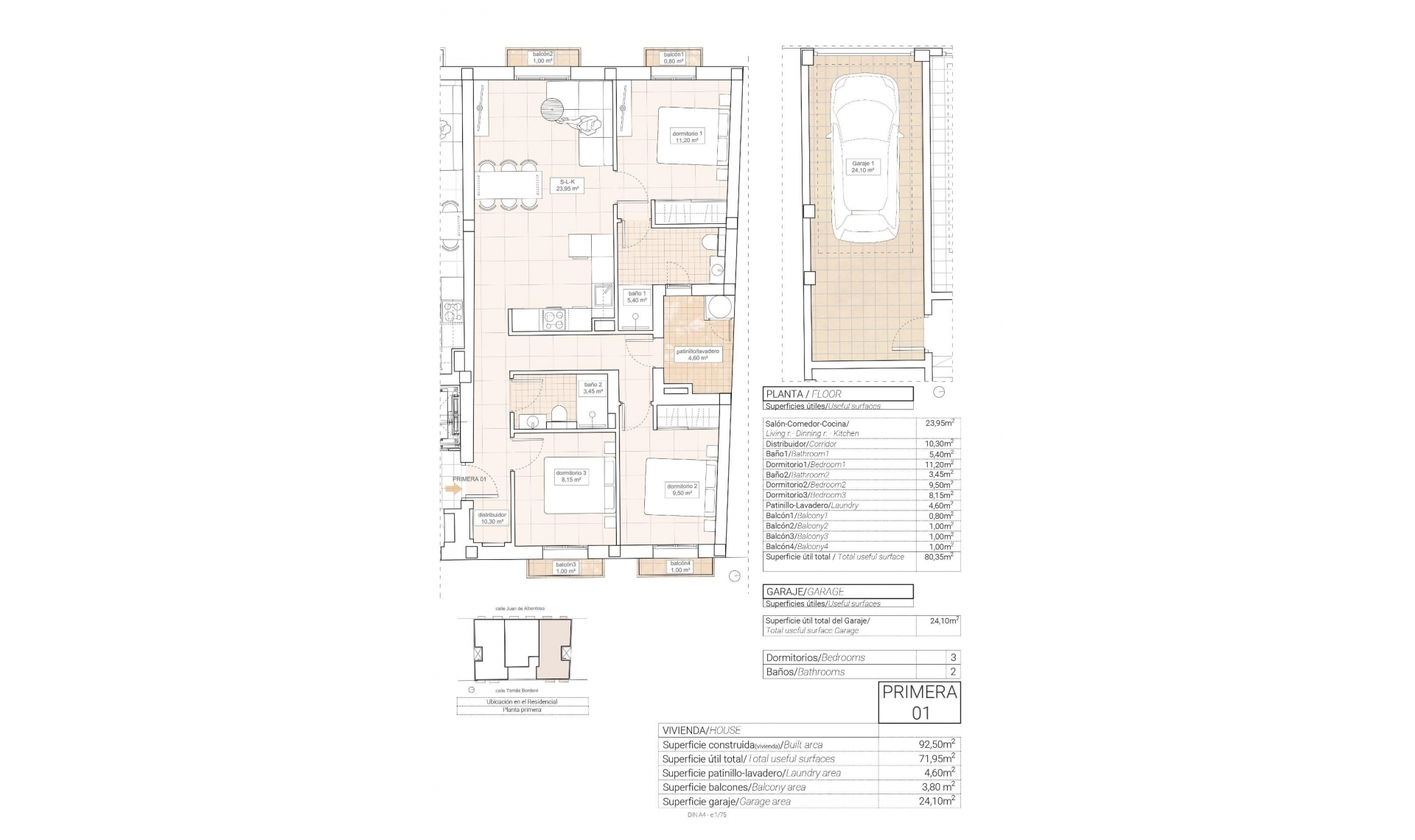 Novostavba - Apartment -
Hondón de las Nieves - Pueblo