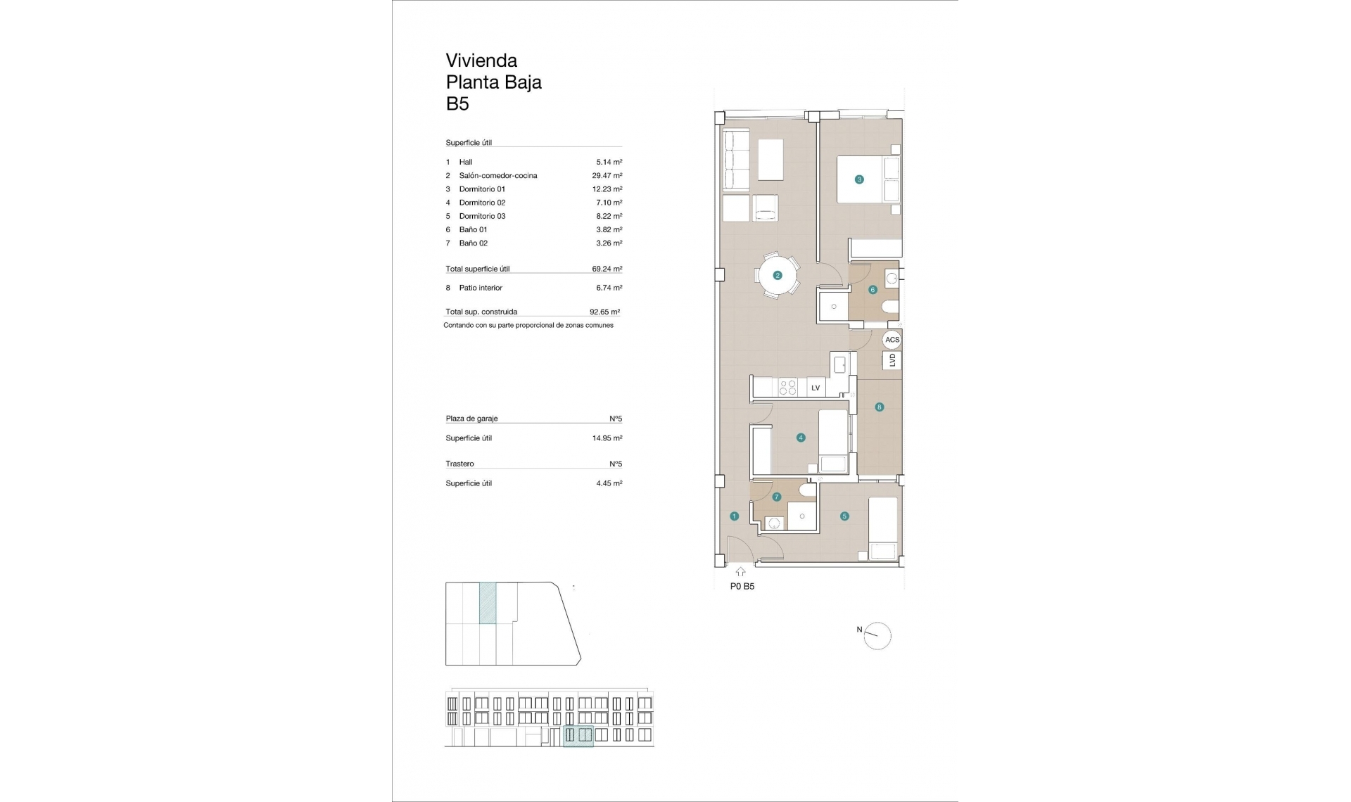 Novostavba - Apartment -
Jacarilla - pueblo