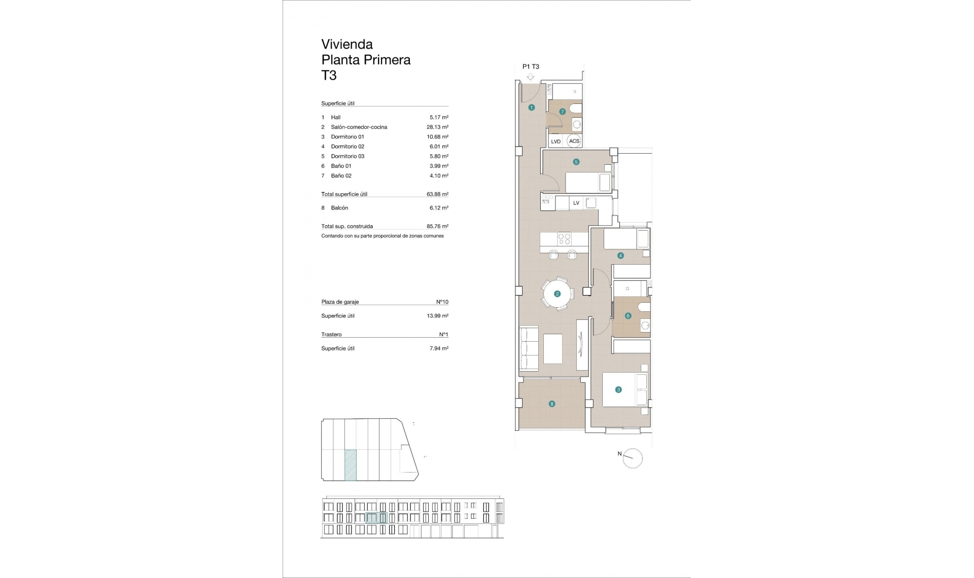 Novostavba - Apartment -
Jacarilla - pueblo
