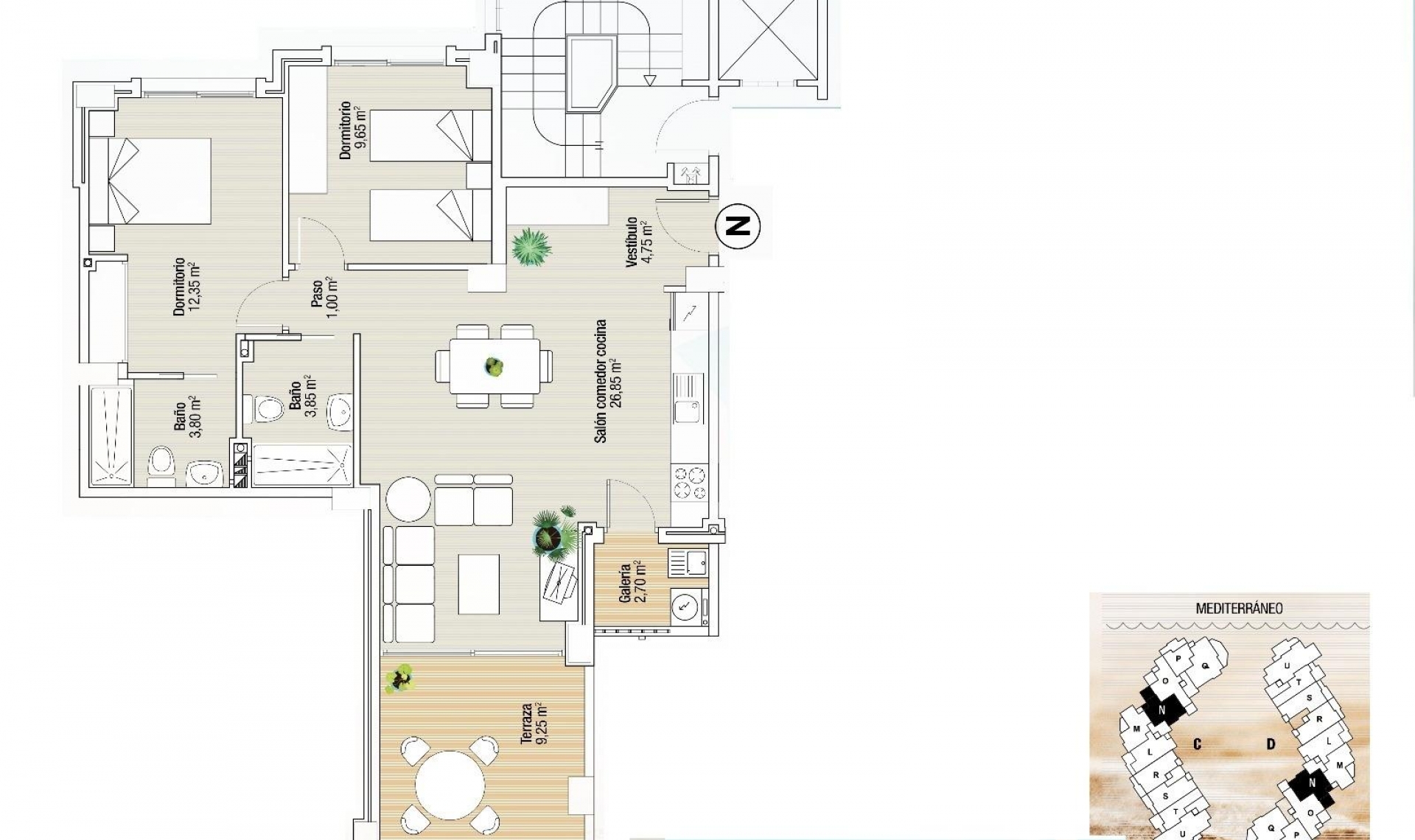 Novostavba - Apartment -
La Manga