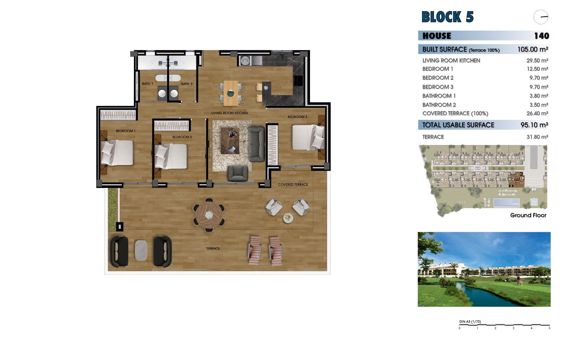 Novostavba - Apartment -
Los Alcázares - La Serena Golf