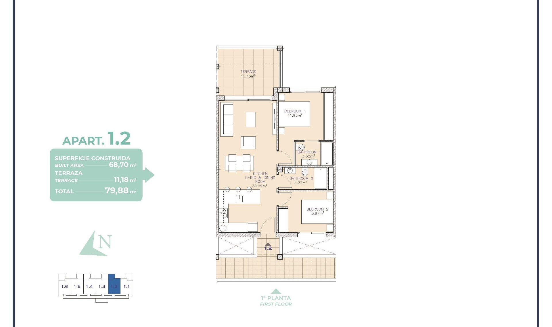 Novostavba - Apartment -
Los Alcázares - Serena Golf
