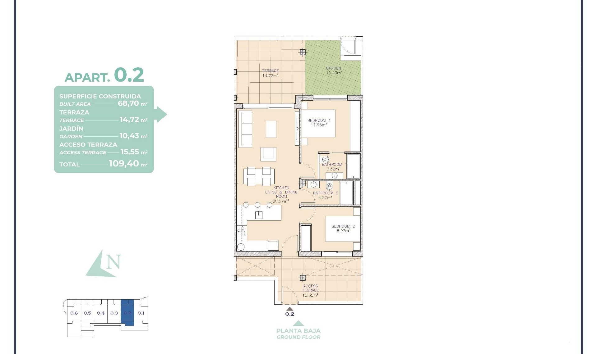 Novostavba - Apartment -
Los Alcázares - Serena Golf