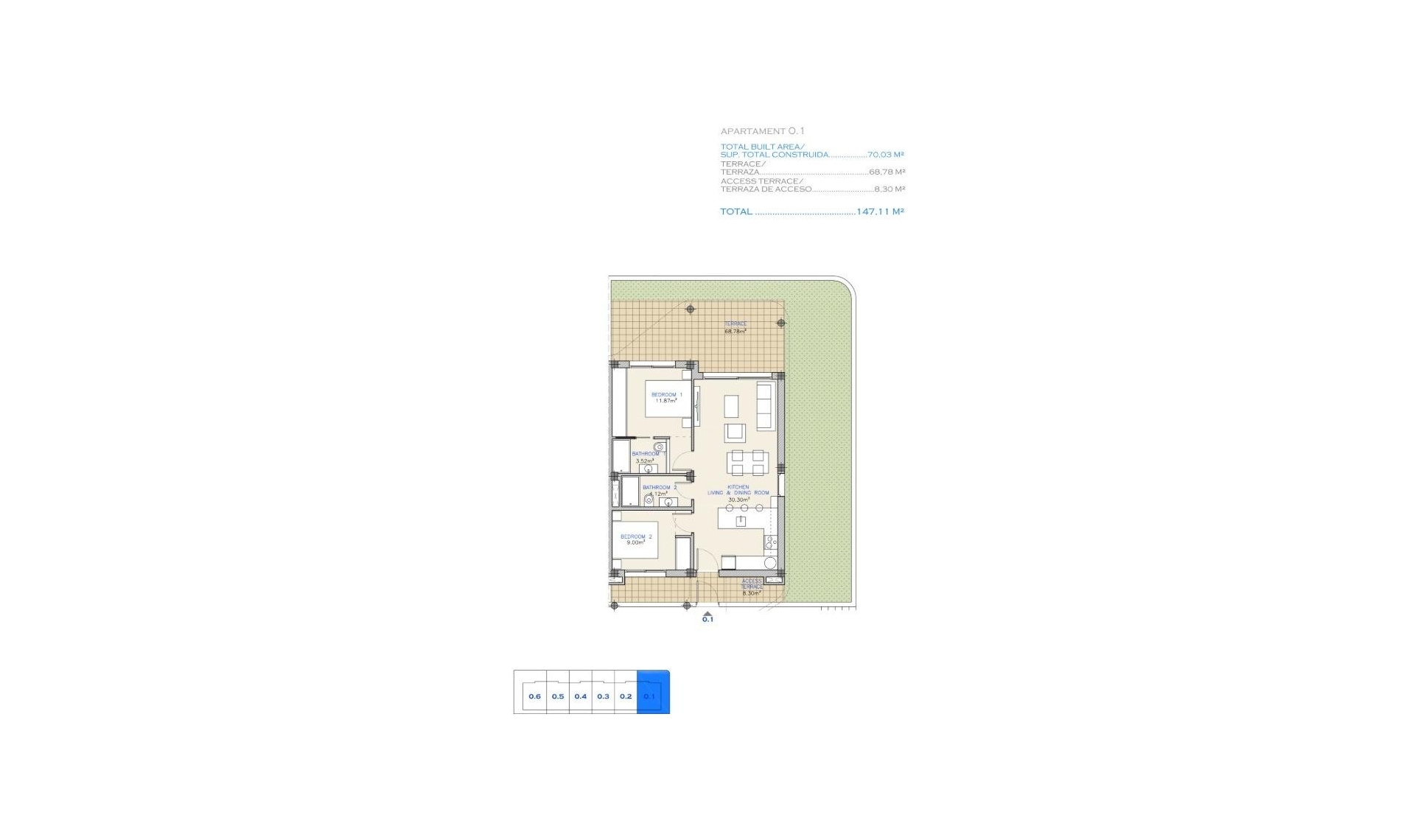 Novostavba - Apartment -
Los Alcázares - Serena Golf