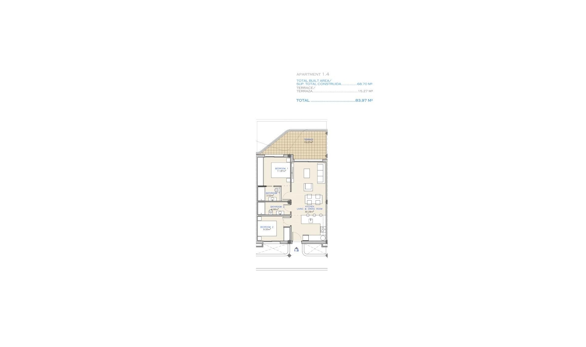 Novostavba - Apartment -
Los Alcázares - Serena Golf