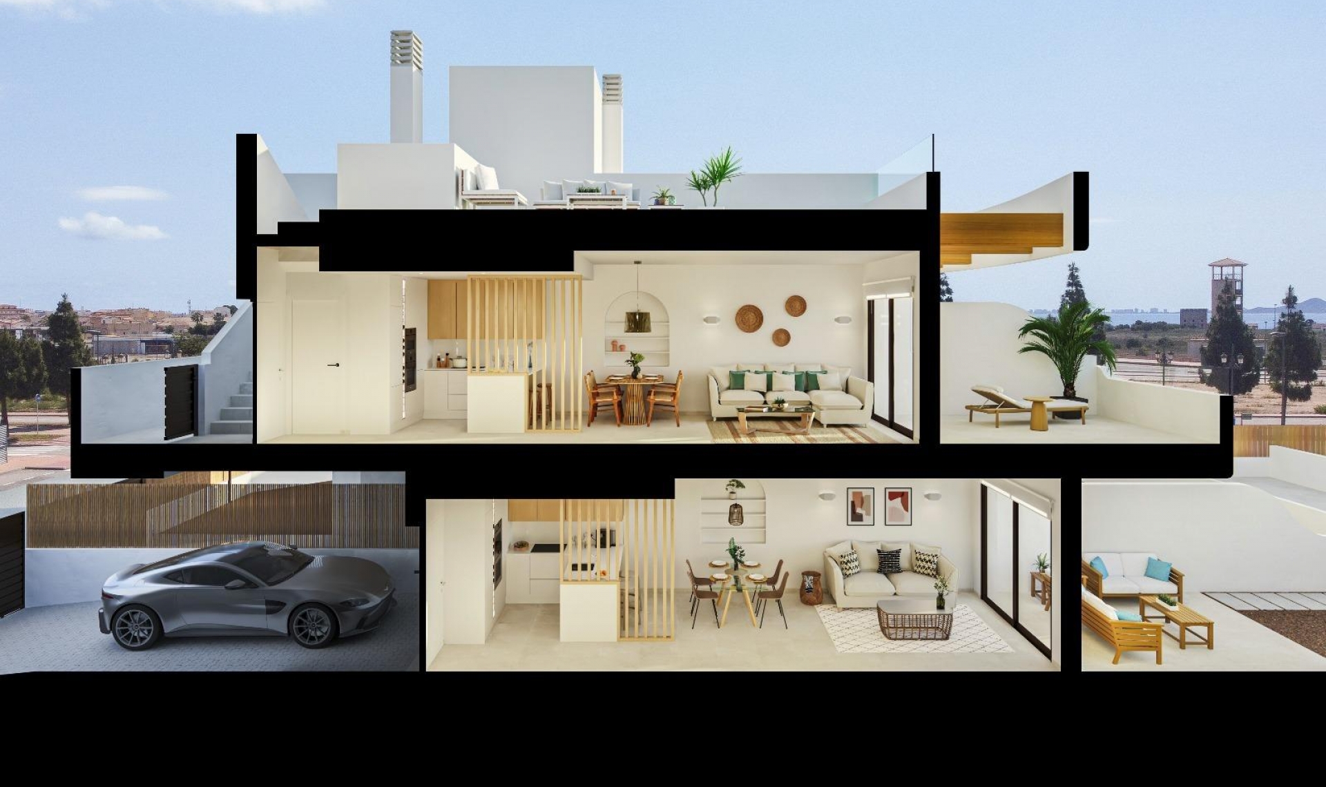 Novostavba - Apartment -
Los Alcázares - Torre del Rame