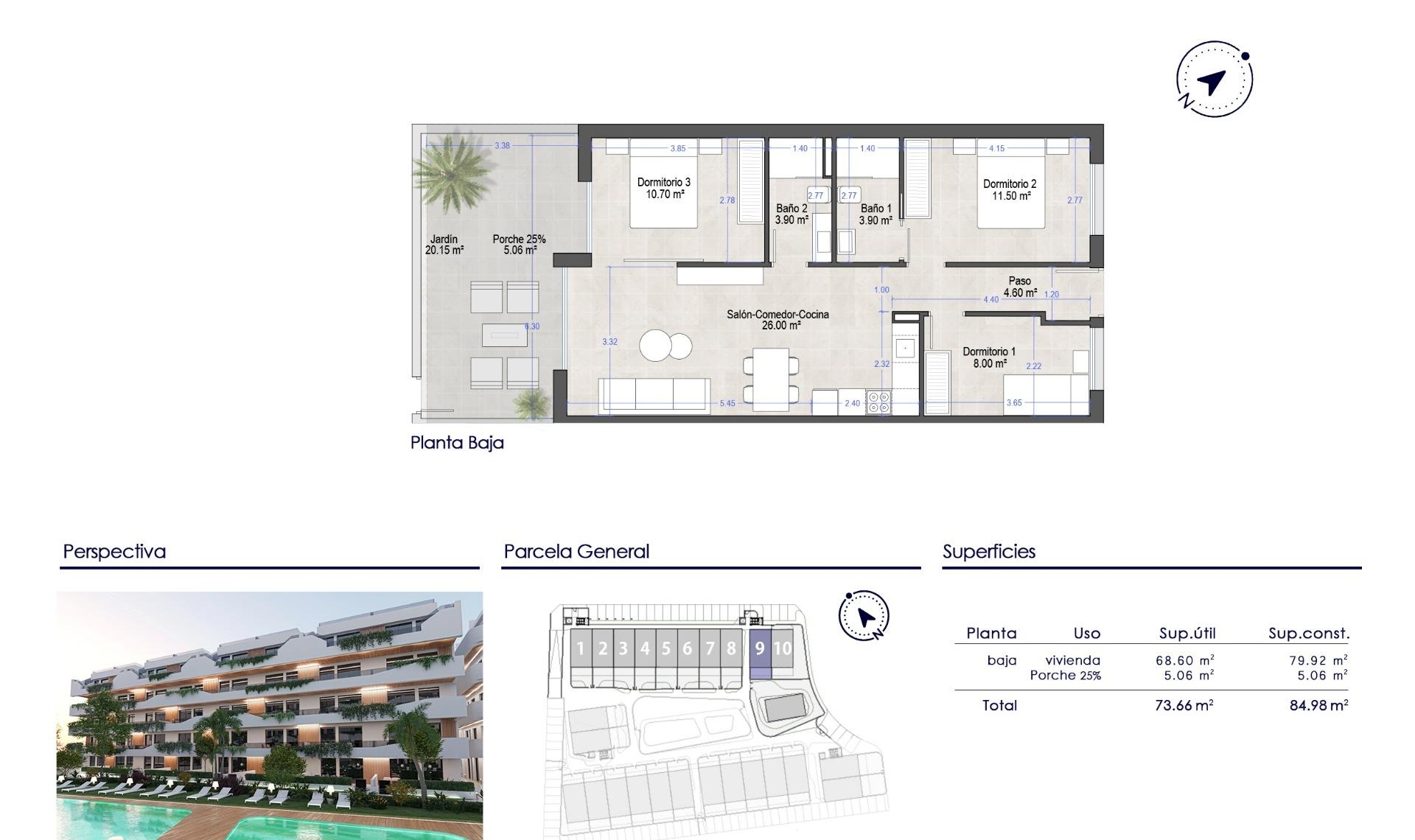 Novostavba - Apartment -
San Javier - Santiago de la Ribera