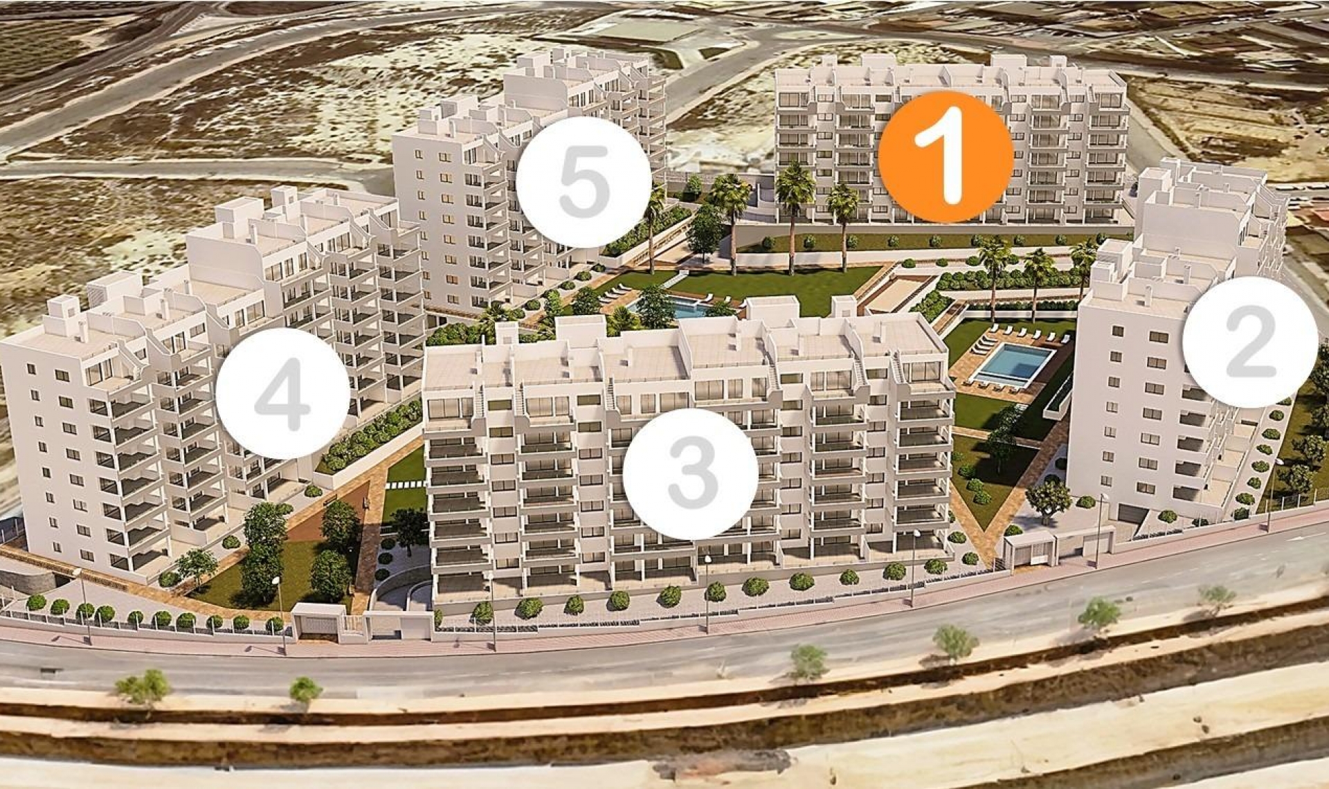 Novostavba - Apartment -
San Miguel - Pueblo