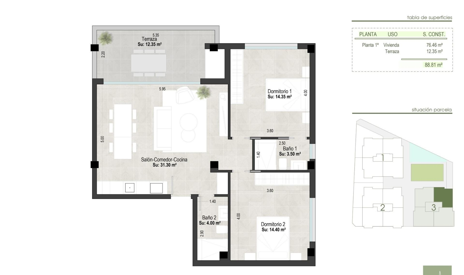 Novostavba - Apartment -
San Pedro del Pinatar - Centro