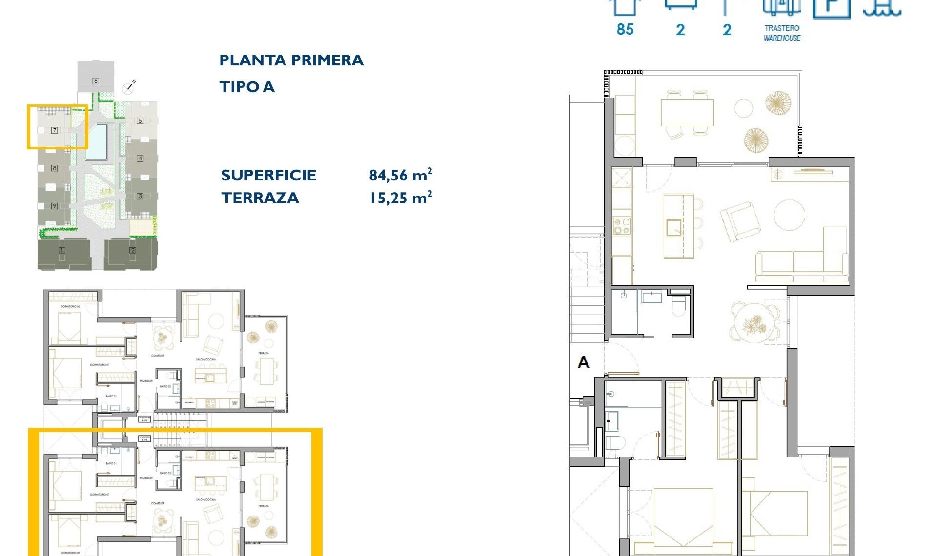 Novostavba - Apartment -
San Pedro del Pinatar - Pueblo