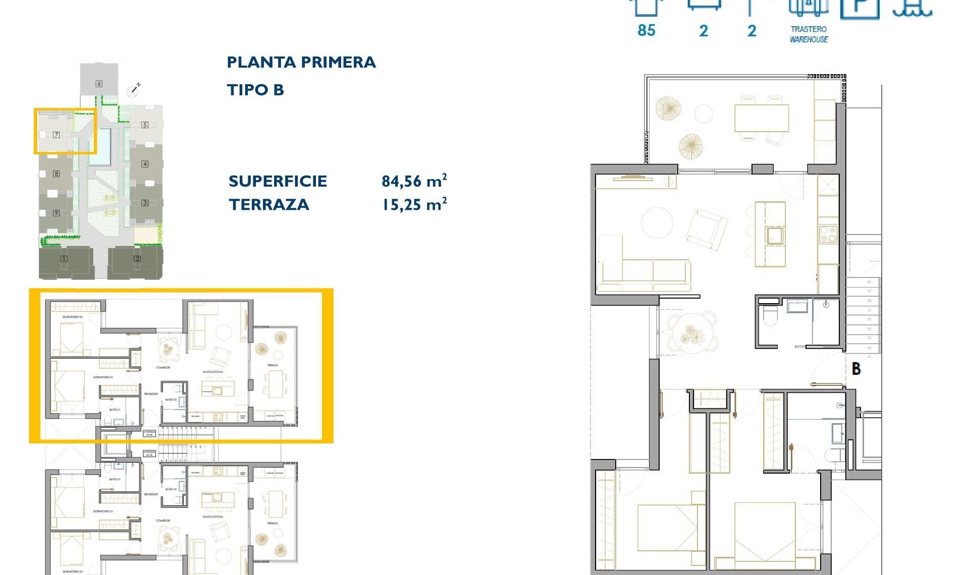 Novostavba - Apartment -
San Pedro del Pinatar - Pueblo