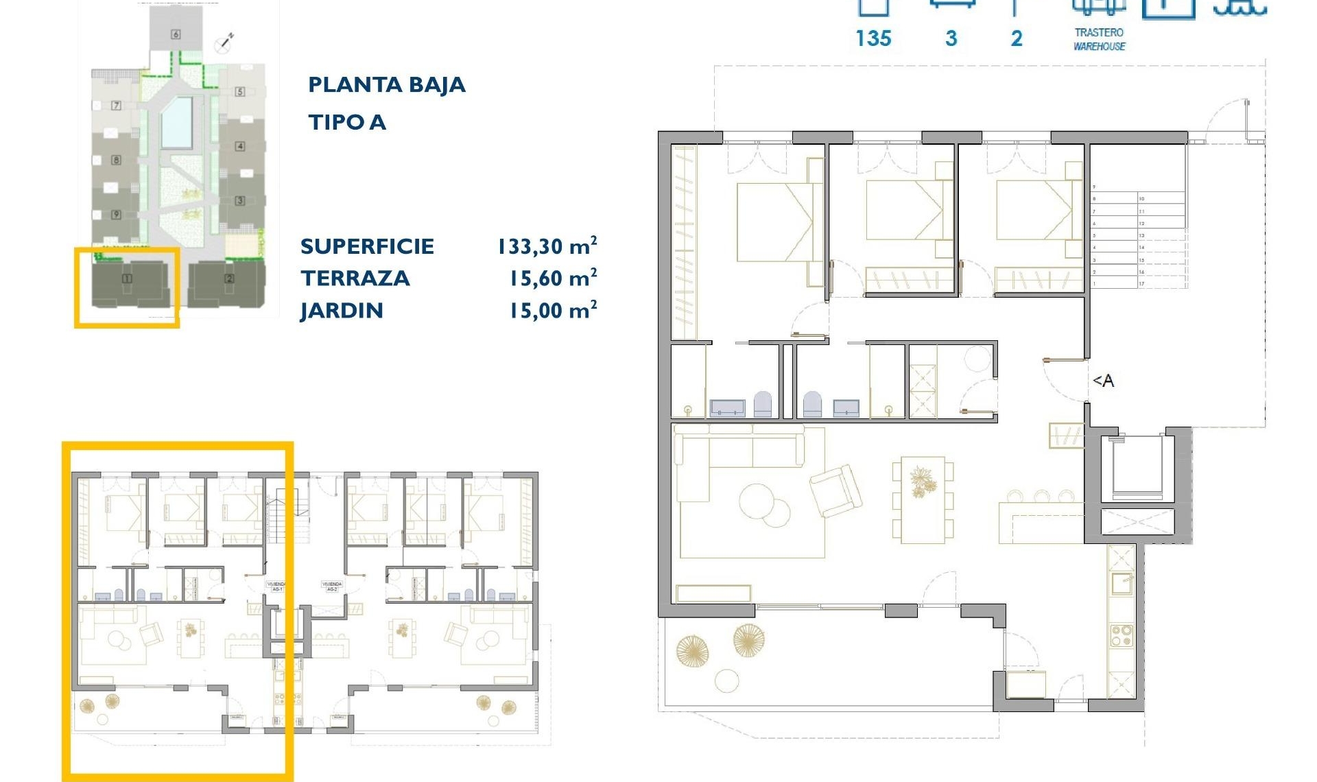 Novostavba - Apartment -
San Pedro del Pinatar - Pueblo