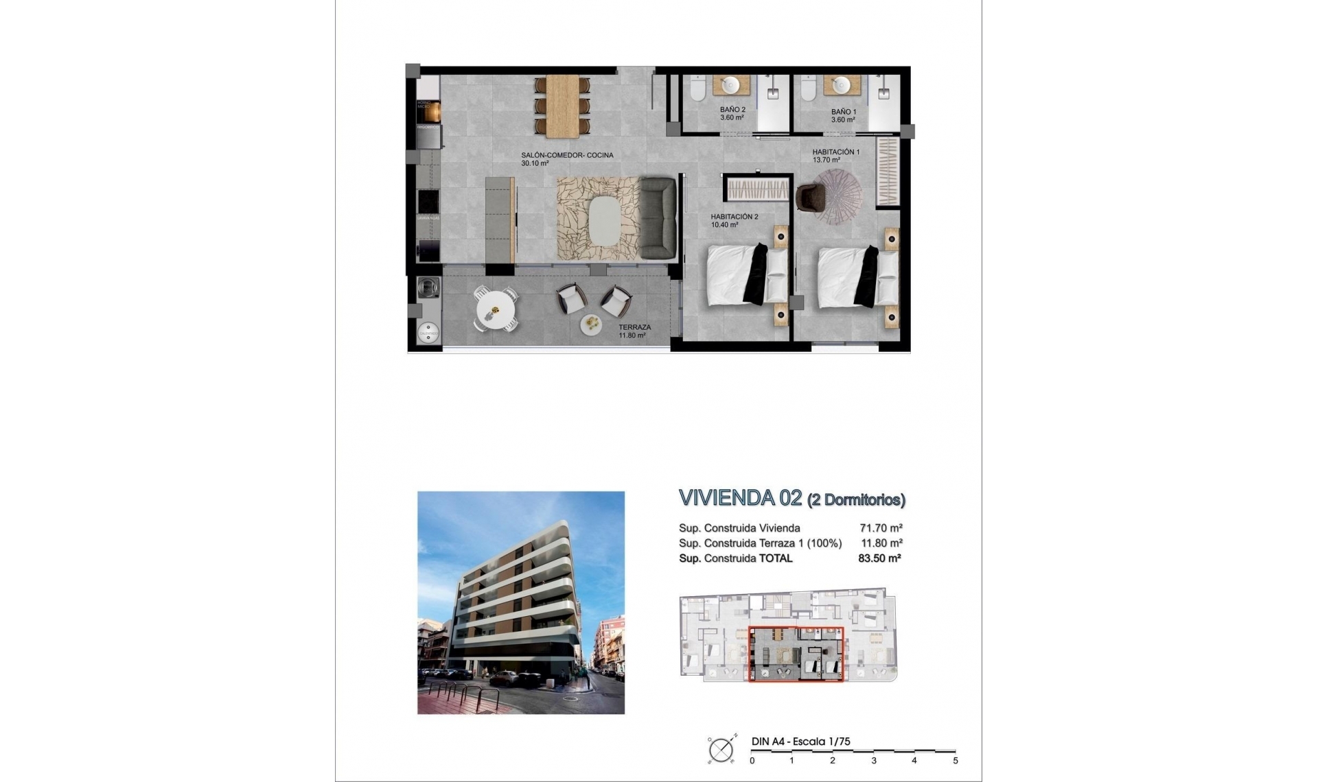 Novostavba - Apartment -
Santa Pola - pueblo