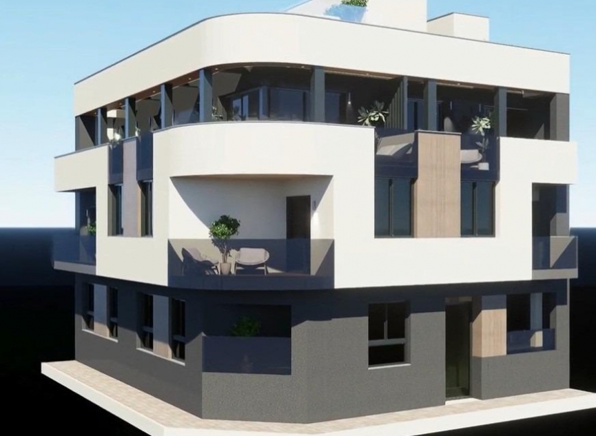 Novostavba - Apartment -
Torrevieja - Centro