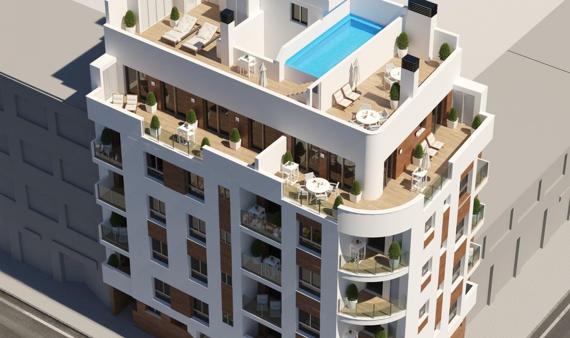 Novostavba - Apartment -
Torrevieja - Centro